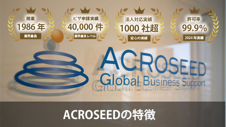行政書士法人ACROSEEDの9つの特徴